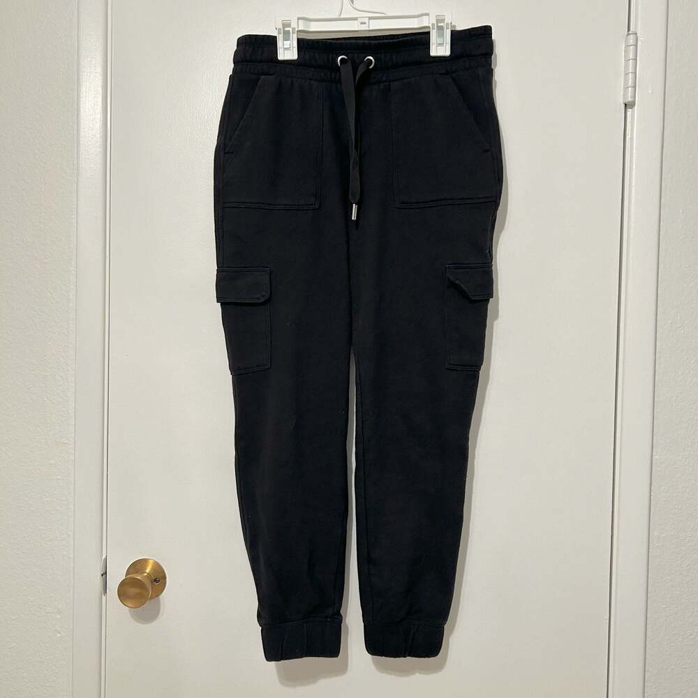 Calvin Klein Performance Black Cargo Jogger Sweatpants Size S